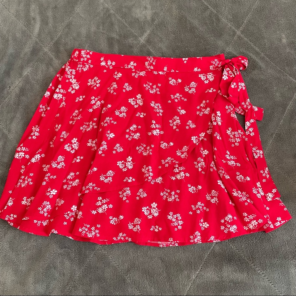 Floral Wrap Skirt 🌹